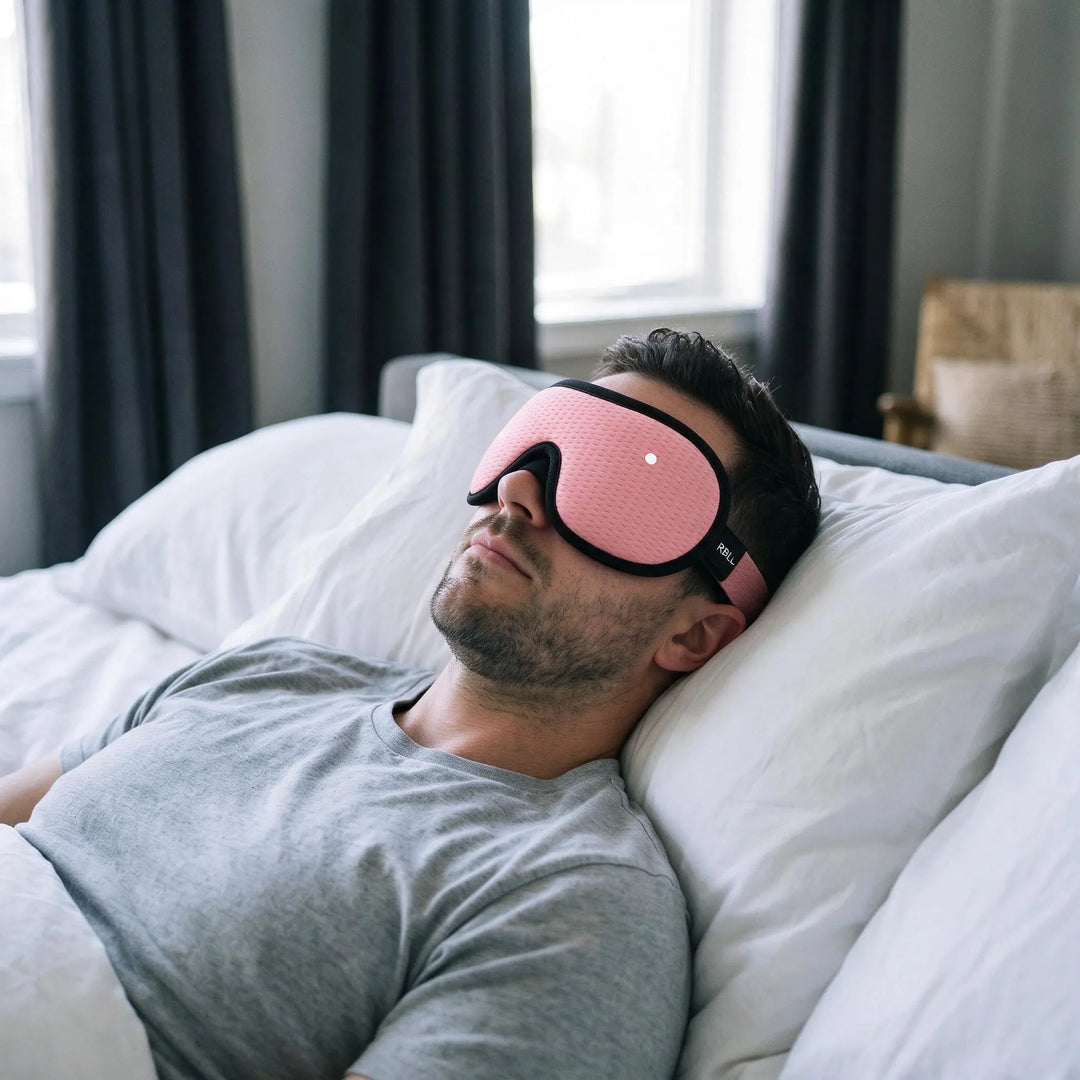 3D Contoured Blackout Sleep Mask for Shift Workers