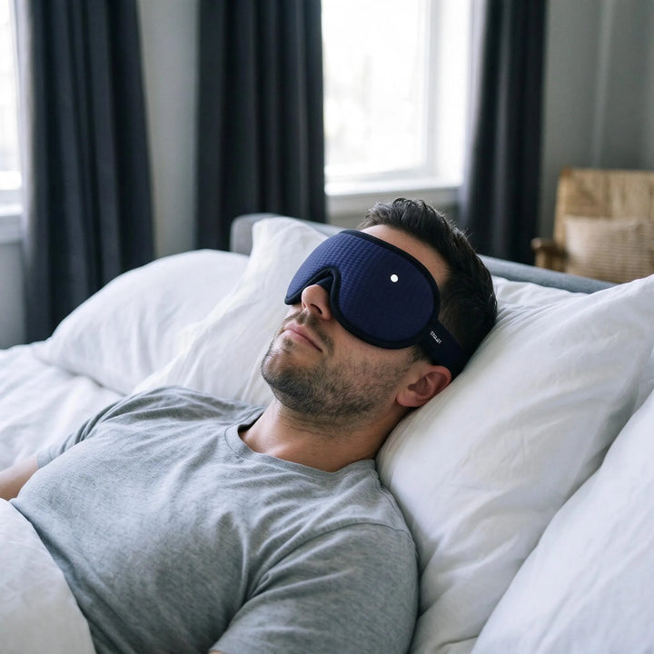 3D Contoured Blackout Sleep Mask for Shift Workers