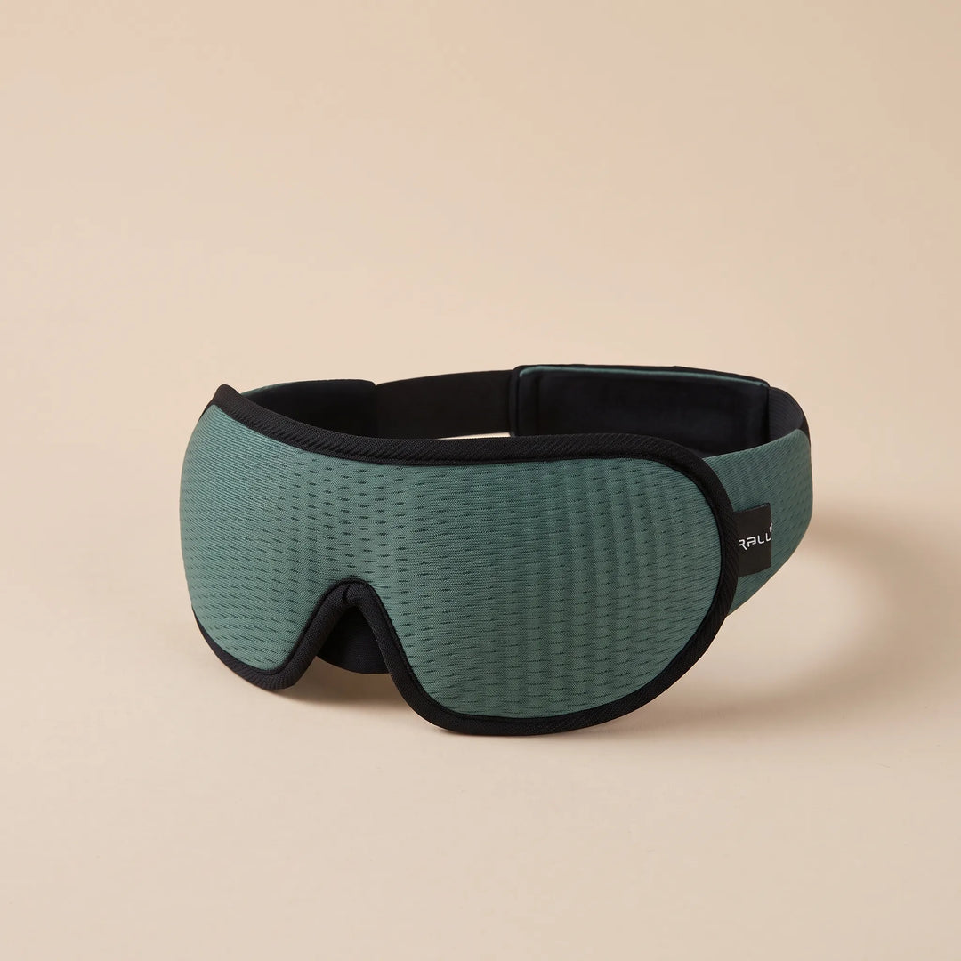 3D Contoured Sleep Mask with Pressure-Free Eye Cups