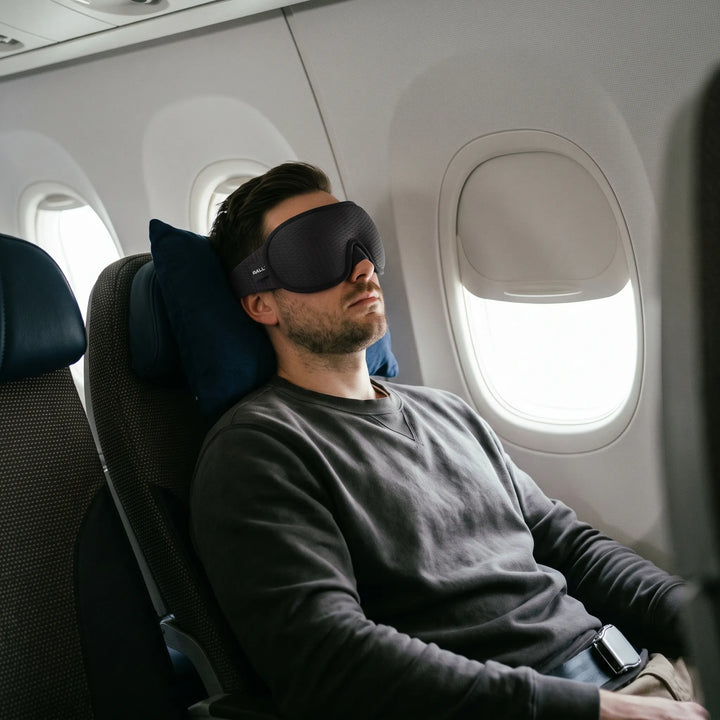 3D Contoured Travel Sleep Mask for Long Flights