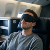 3D Contoured Travel Sleep Mask for Long Flights