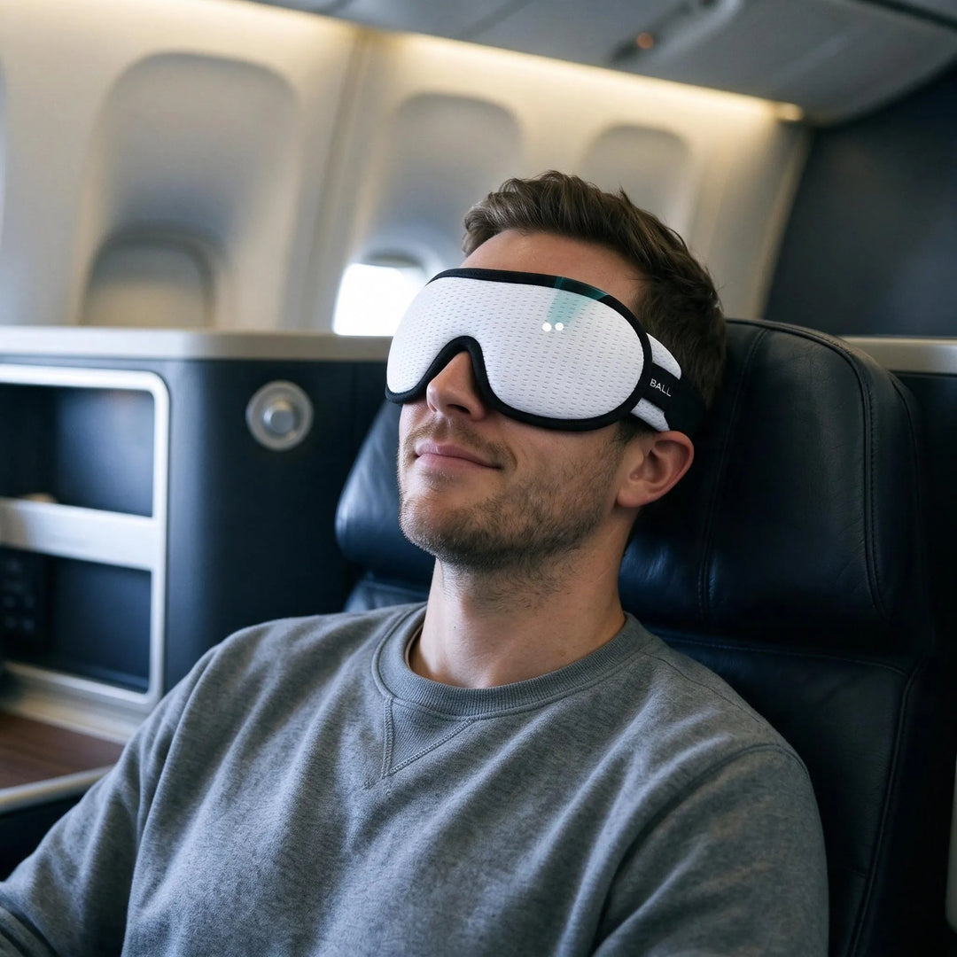 3D Contoured Travel Sleep Mask for Long Flights