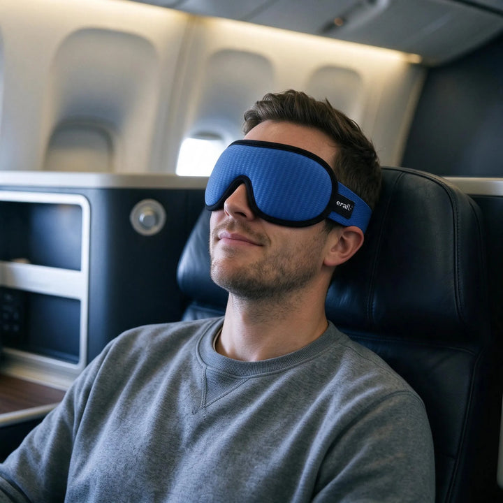 3D Contoured Travel Sleep Mask for Long Flights
