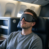 3D Contoured Travel Sleep Mask for Long Flights