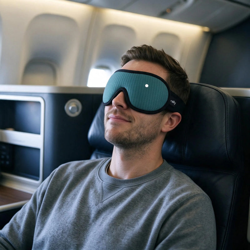 3D Contoured Travel Sleep Mask for Long Flights