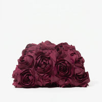 3D Floral Evening Clutch Bag - Floralia