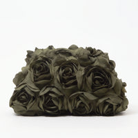 3D Floral Evening Clutch Bag - Floralia