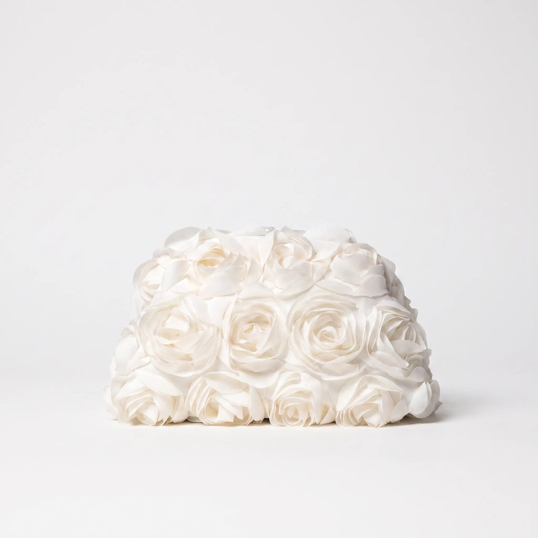 3D Floral Evening Clutch Bag - Floralia