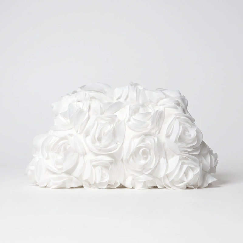 3D Floral Evening Clutch Bag - Floralia