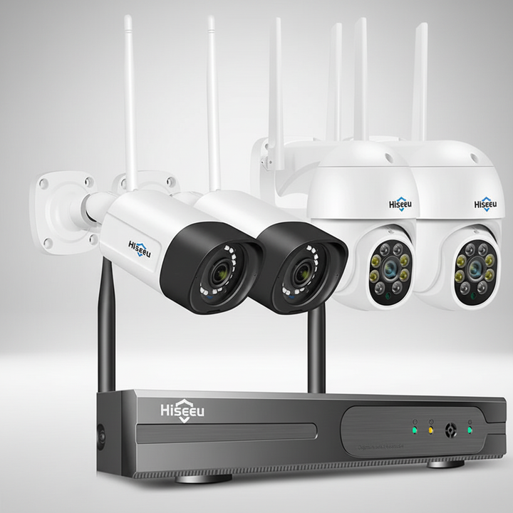 3MP Bullet Und PTZ Kameraset - Surveilix