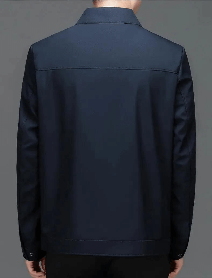 Padded men's winter jacket made of polyester – Arvid