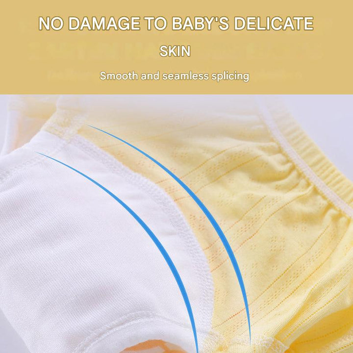 Waterproof training pants for babies with an absorbent core – buy one, get one free