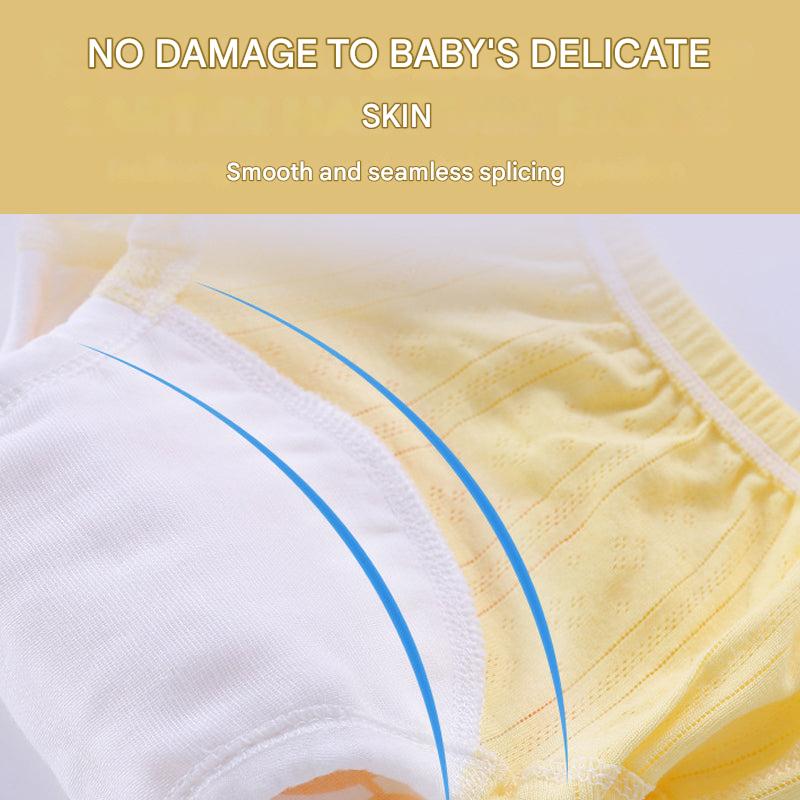 Waterproof training pants for babies with an absorbent core – buy one, get one free