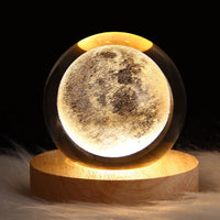 3D Crystal Mood Lighting - GlowCryst-Moon 6CM-State of Style