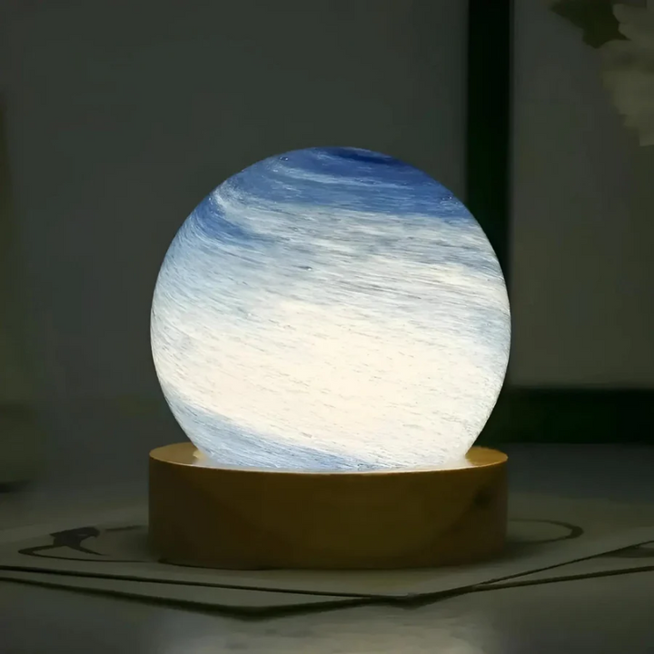 3D Mini Planet Lamp - CosmoSphere-Neptune-State of Style