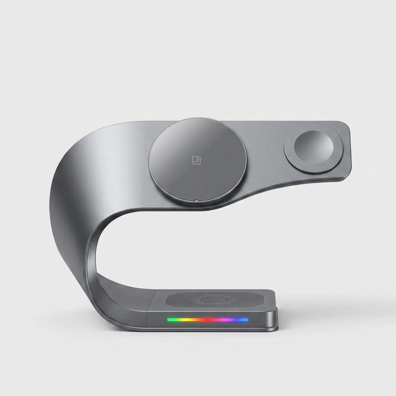 4-In-1 Magnetic Wireless Charging Station - OmniCharge