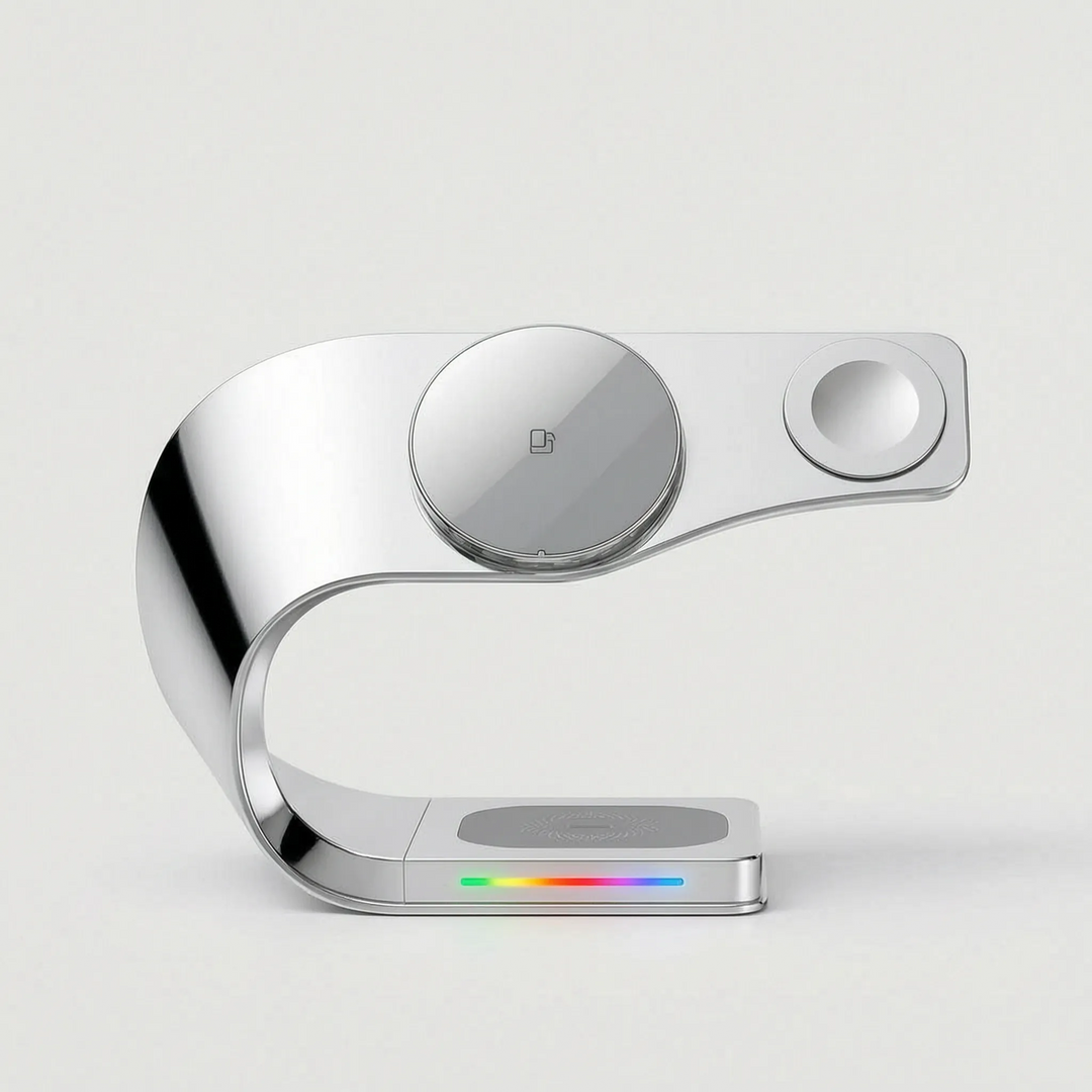4-In-1 Magnetic Wireless Charging Station - OmniCharge