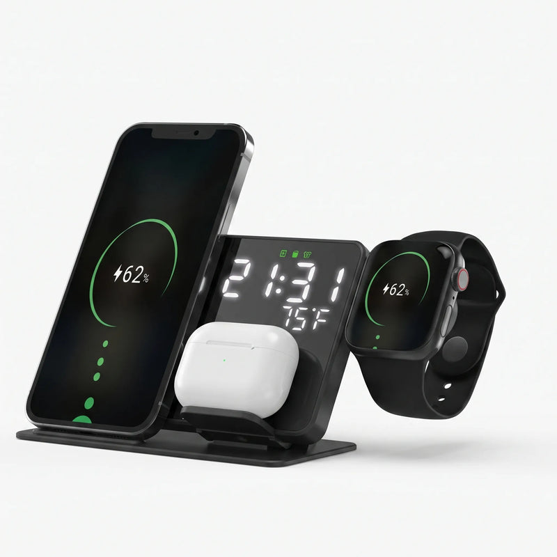 4-In-1 Wireless Charging Station - ChargeHub