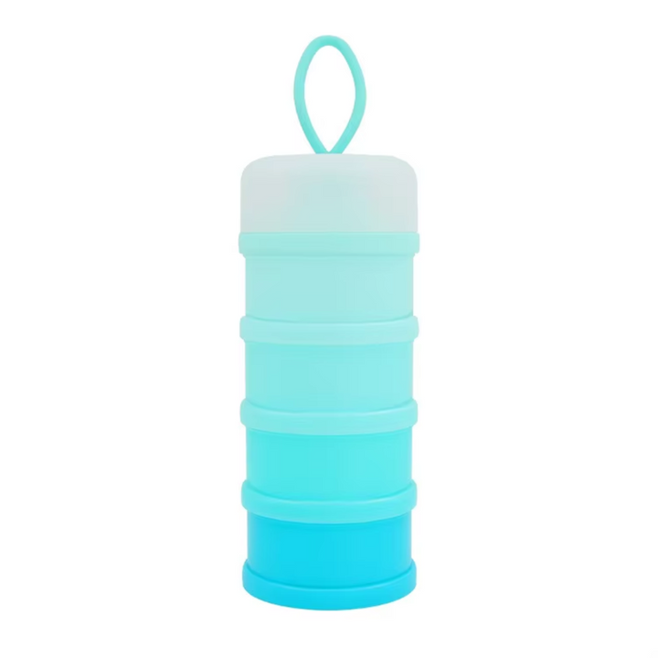 4-Compartment Stackable Portion Control Containers-Blue-State of Style