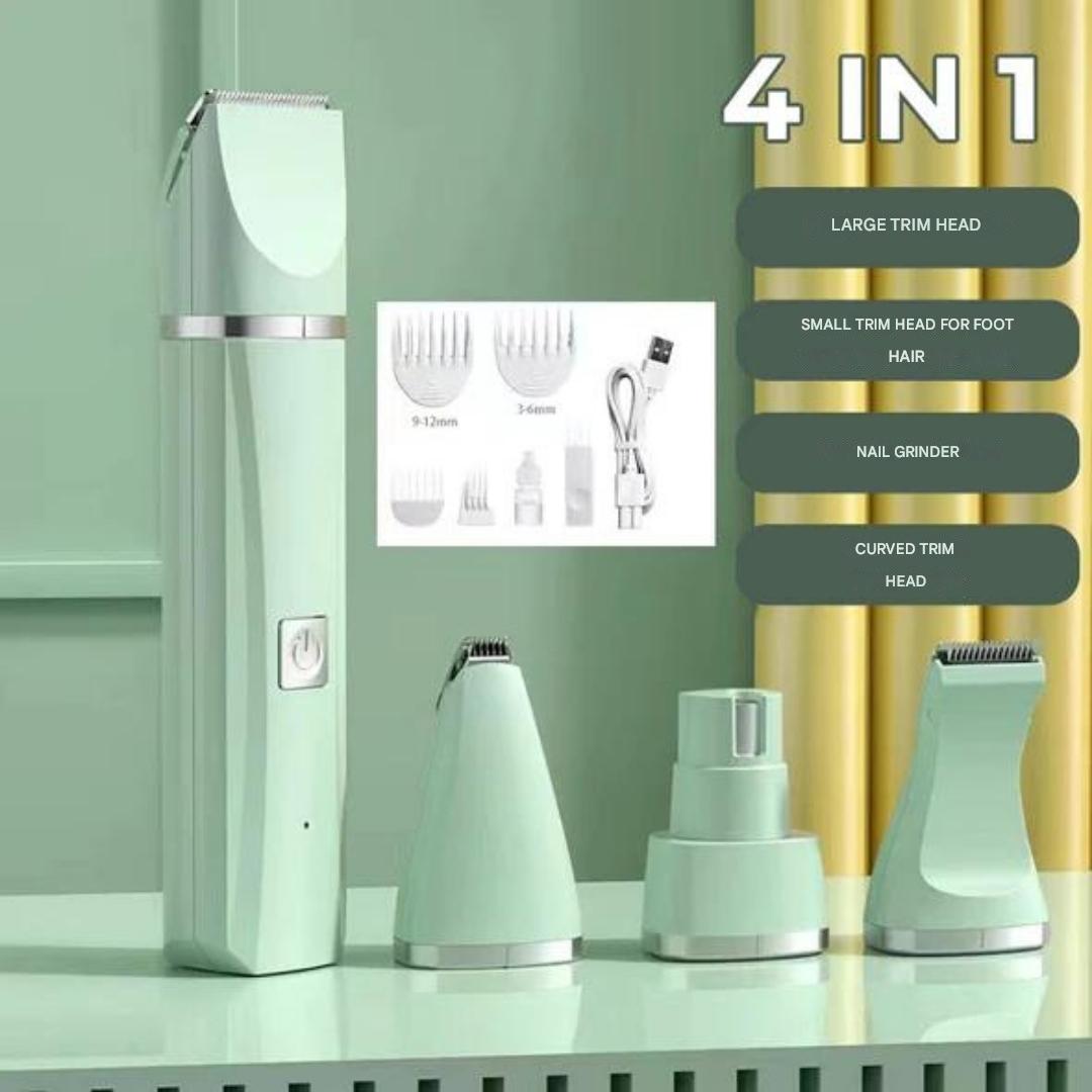 4-in-1 Pet Groomer - TrimMaster Pro-Green-State of Style