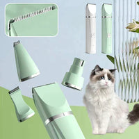4-in-1 Pet Groomer - TrimMaster Pro-Green-State of Style
