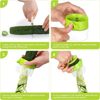 4-in-1 Zoodle Maker – Vegetable Spiralizer-State of Style