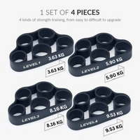 4-Pack Hand Exerciser Grip Strengthener Set-State of Style