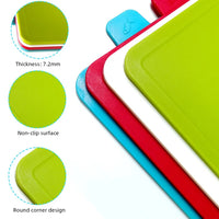 4-Piece Chopping Board Set with Holder - PrepTidy-State of Style