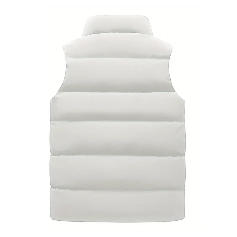 Men's thermal body warmer lined with stand-up collar – Arne