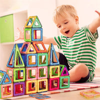 Magnetic building blocks for children – educational toy with 118/148 pieces