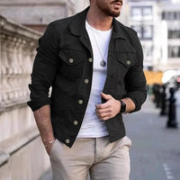 Men's Denim Jacket with Slim Fit – Milan