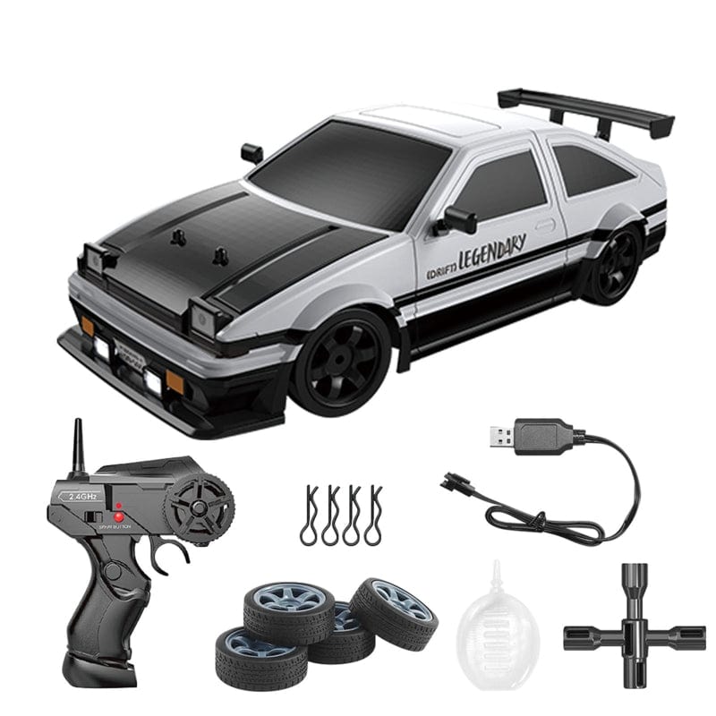 Remote-controlled RC drift car with four-wheel drive – lightning-fast action