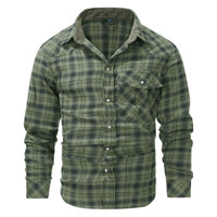 Checked men's shirt for autumn & winter – Tobias