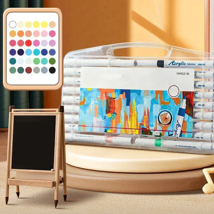 Acrylic paint pens for children and craft projects – available in 12 to 48 colours
