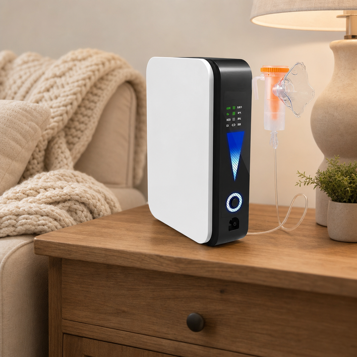 Compact Home Oxygen Machine with Silent Operation – OxyMate