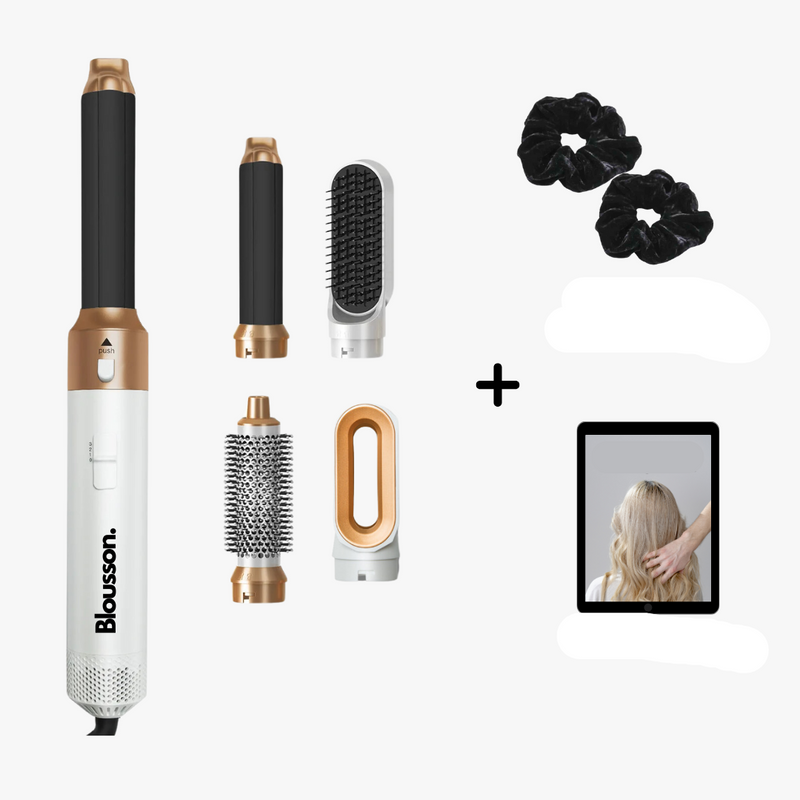 5-in-1 Air-Directed Hair Styler – Aeréa-White Gold-State of Style