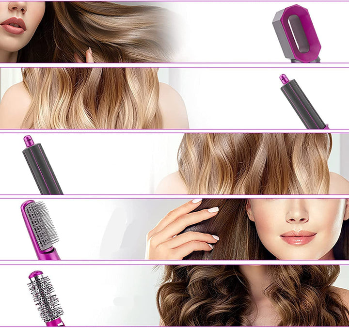 5-in-1 Warm Air Hair Dryer Brush – Aurevia-State of Style