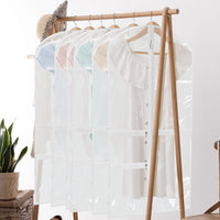 Foldable Dance Garment Bags with Zipped Accessory Pockets – 5-Pack