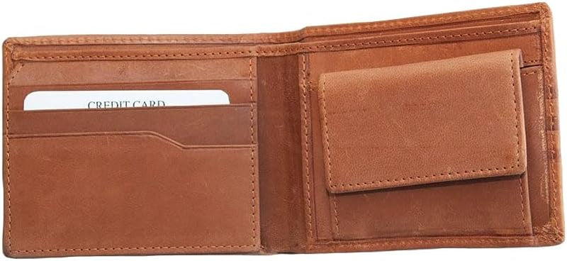 Leather Aboriginal Wallet with Kangaroo Design and Gift Box – Yarindi