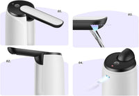 Portable USB Rechargeable Water Dispenser – Hydravo (1+1 FREE)
