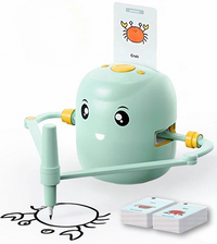 Drawing robot with learn-to-draw cards – creative drawing for children