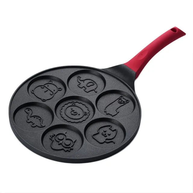 Pan with animal motif for children's pancakes, non-stick – 26 cm