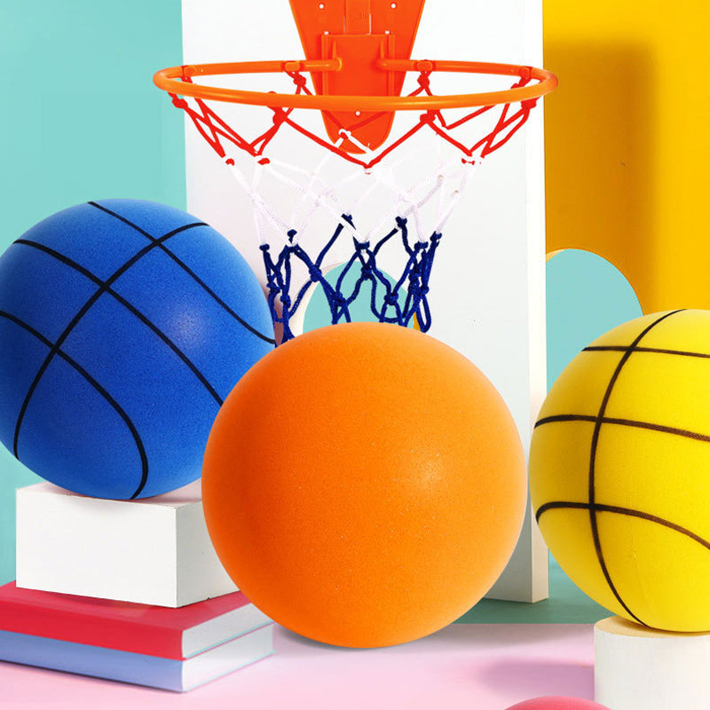 Silent basketball made of PU foam for children – Silento