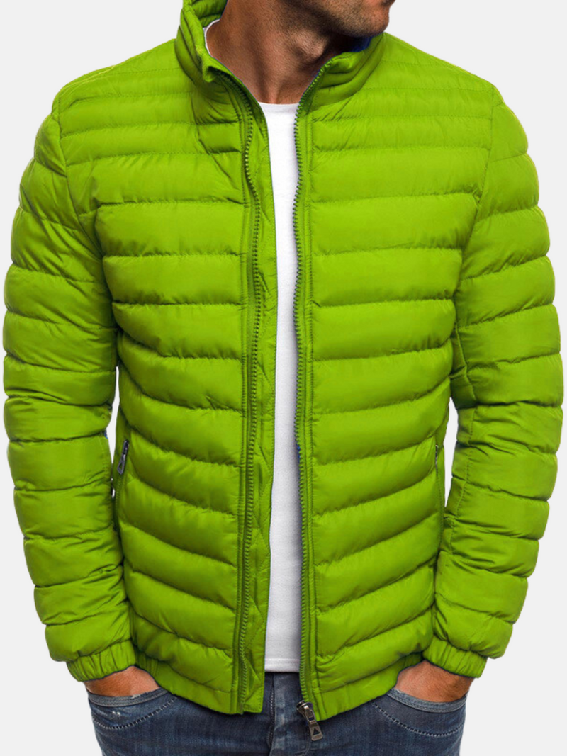Men's quilted jacket with a fitted cut - Dorian