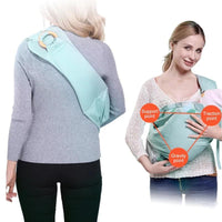 Multifunctional cotton baby carrier with nursing function – 0 to 36 months