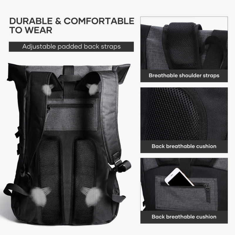 Multifunctional 35L Backpack for Sports and Travel - SportsPro