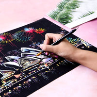 5D Scratch Art Plate – ColorPeek-Tokyo-State of Style