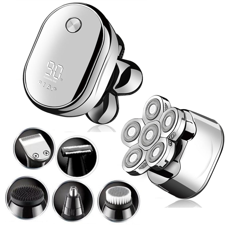 6-in-1 Electric Shaver – TitanEdge-Complete Set-State of Style