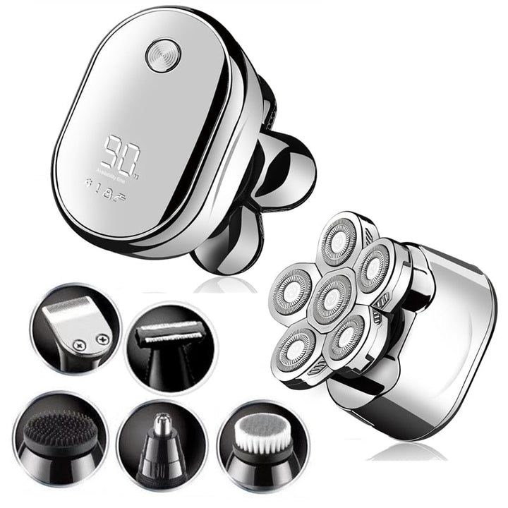 6-in-1 Electric Shaver – TitanEdge-Complete Set-State of Style