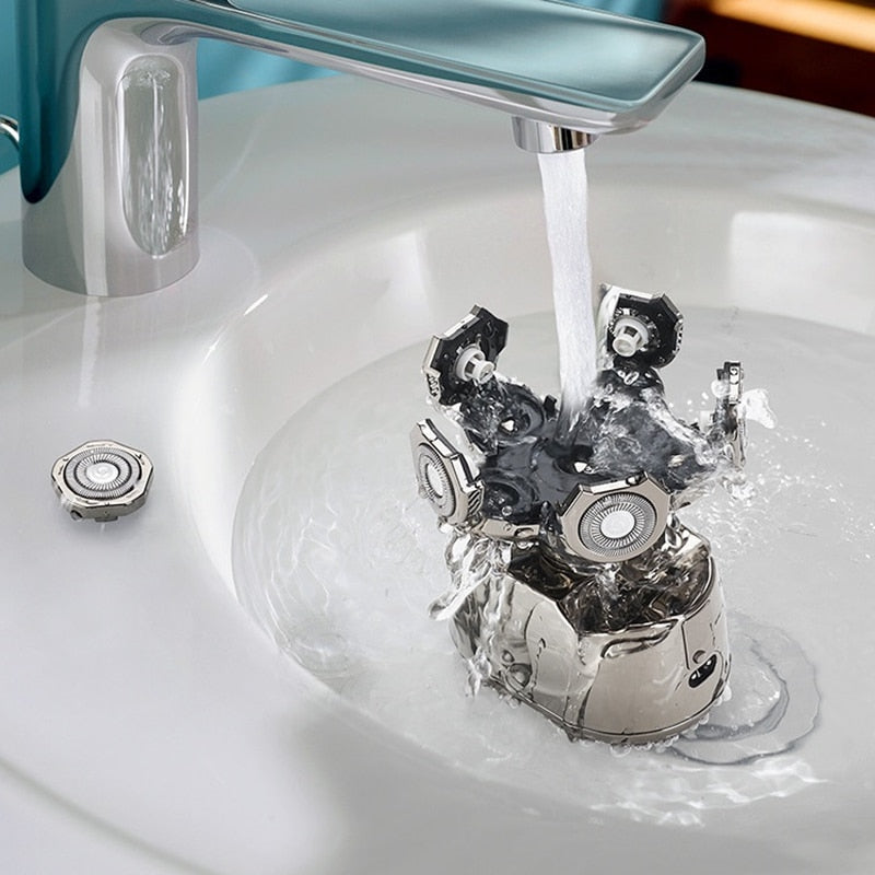 6-in-1 Electric Shaver – TitanEdge-Complete Set-State of Style